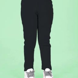 Kiddopanti Girls Black Regular Fit Jeggings-image-70