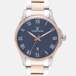 Daniel Klein Premium Men Navy Blue Analogue Watch DK12135-3-image-39