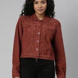 SHOWOFF Rust Regular Fit Tailored Jacket-36