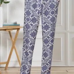 Van Heusen Navy Printed Pyjamas image 4