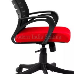 Divano Modular Black/Red Mesh Office Chair MI37 image 2