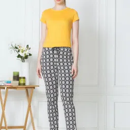 Van Heusen Navy Printed Pyjamas image 1