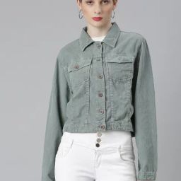 SHOWOFF Sea Green Regular Fit Tailored Jacket-image-22