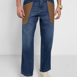 SF JEANS by Pantaloons Men Relaxed Fit Mid-Rise Light Fade Jeans-picture-5
