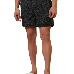 Sleepz by Raymond Black Pure Cotton Printed Regular Fit Boxers-picture-49