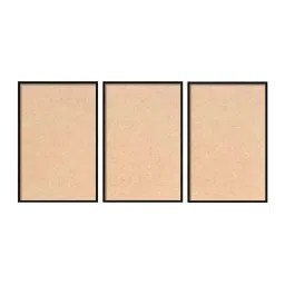 999Store Multicolor Canvas Wall Painting Panel With Fibre Frame - Set of 3 image 4