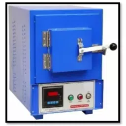 Sisco India 220-230V 900°C Muffle Furnace with Profile M. Size 100x100x225mm-18