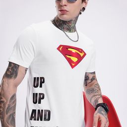 Kook N Keech Superman Printed Pure Cotton T-shirt-picture-2