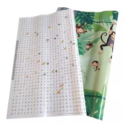 eVincE - thoughtful PRESENTations WGAM01MONK01_5X2 Kids Birthday 2 Patterns of Sheets For Diwali Christmas presents Wedding Baby Shower & More Assorted Gift Wrapping Paper (Pack of 10 Piece)-12