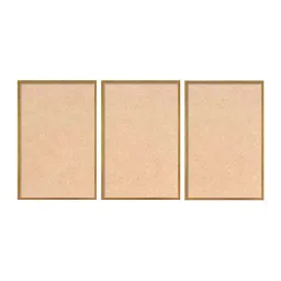 999Store Multicolor Canvas Wall Painting Panel With Fibre Frame - Set of 3 image 4