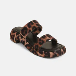 Mast & Harbour Women Printed Platform Sandals-23