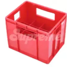 SUPREME 12x650 ml 356x275x320 mm Red Plastic Crates PC-306 (KEROSENE MOULD)-picture-19