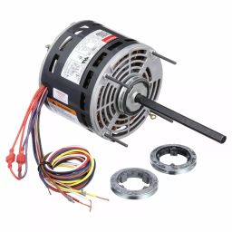 Dayton 1/4 HP Single Phase Stud Mount Direct Drive Blower Motor, 3LU76-7