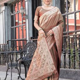 Varanga Zari Pure Silk Banarasi Saree-picture-44