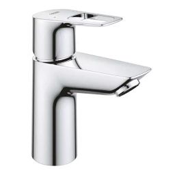 Grohe Bauloop Basin Mixer Tap Brass Chrome Finish Silver, 23876001-picture-26