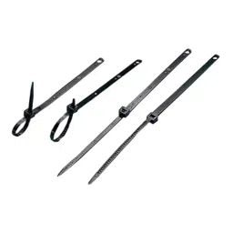 AS ONE Conductive Cable Ties Polypropylene, 2-381-01 (Bag of 5 Piece)-27