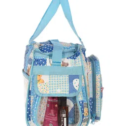 Kuber Industries Floral Printed Structured Tote Bag image 5