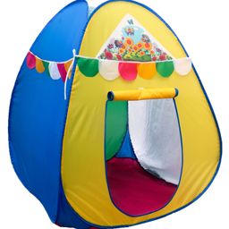 Homecute Igloo Type Foldable Popup Kid's Play Tent House - Multicolour-4