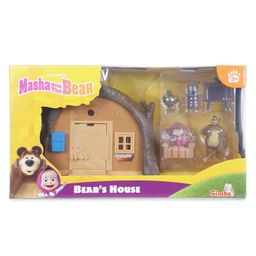 Masha and The Bear Dollhouse Playset Bear's House - Brown-image-5