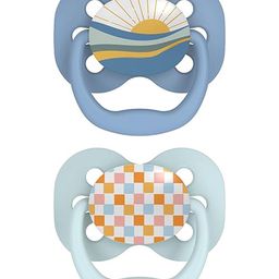 Dr. Browns Advantage Pacifiers Stage 1 Pack Of 2 - Blue-18