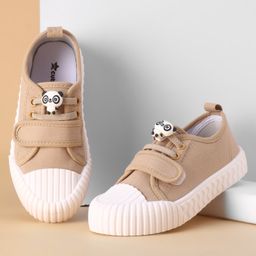 Cute Walk by Babyhug Casual Shoes with Velcro Closure Panda Applique - Khaki-picture-46