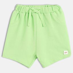 MINI KLUB Cotton Knit Solid Shorts - Green-picture-32