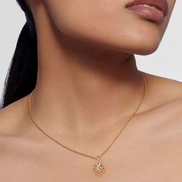 KISNA DIAMOND AND GOLD JEWELLERY Women 18KT Jiyana  Diamond Pendant-image-16