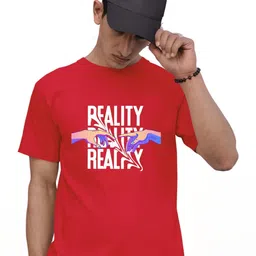 TeeSlix Unisex Red Tshirts-15