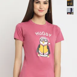 Dreambe Women Typography Printed T-shirt-picture-40
