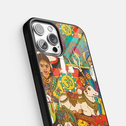 macmerise Abstract Printed iPhone 12 Back Case Mobile Accessories image 5
