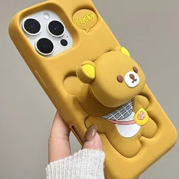 CASE CREATION Cartoon Characters Printed iPhone 15 Back Case Mobile Accessories image 4