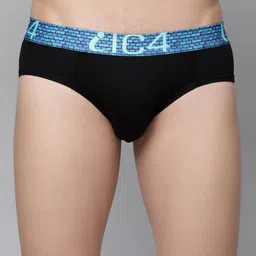 IC4 Men Pack Of 2 Solid Knitted Basic Briefs 0B-G211P2 image 1