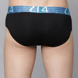 IC4 Men Pack Of 2 Solid Knitted Basic Briefs 0B-G211P2 image 3