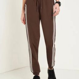 Ajile by Pantaloons Brown Stone Solid Joggers-image-89
