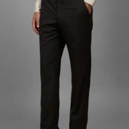 Louis Philippe Brown Slim Fit Checks Trousers-image-29
