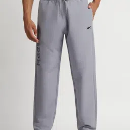 Reebok Grey Regular Fit Print Trackpants-image-88