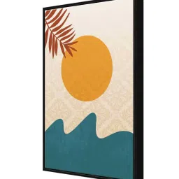 999Store Multicolor Canvas Wall Painting Panel With Fibre Frame image 3