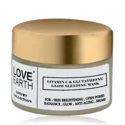 Love Earth Vitamin C & Glutathione Glow Sleeping Mask - 50 gm-image-37
