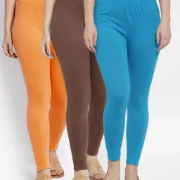 Gracit Multicolor Regular Fit Leggings-picture-15