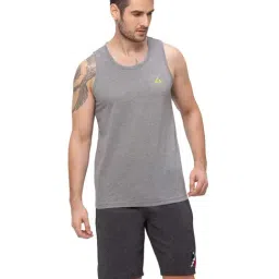 Giordano Grey Cotton Comfort Fit T-Shirt-image-55