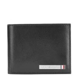 Tommy Hilfiger Titus Black Casual Leather Bi-Fold Wallet for Men-image-69