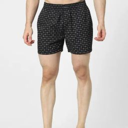 Jack & Jones Black Printed Boxers-image-65