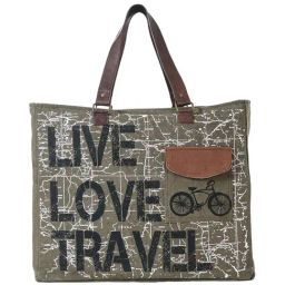 Mona B Grey Solid Large Tote Handbag-image-42