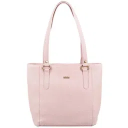 Mochi Pink Textured Medium Shoulder Bag-image-47