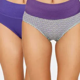 Zivame Assorted Printed Hipster Panty - Pack of 2-image-26