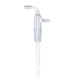 ABGIL ABG609 Borosilicate Glass Inletwith Hose Connection Adapter 150mm Steam Length Cone (B-55)-10