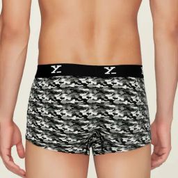 XYXX Multicolor Printed Micro Modal Trunks - Pack of 3 image 2