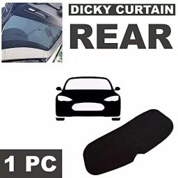 Auto Pearl Rear Dicky Sun Shade Black Compatible For Renault Kwid, Dicky_Kwid image 5
