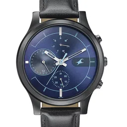 Fastrack Women Grace Leather Analogue Watch 3240NL02-Blue-image-49