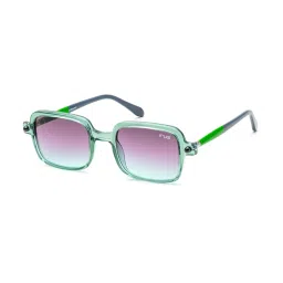 Irus Grey Rectangular Sunglasses For Men image 1